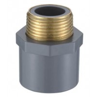 CPVC ASTM Sch80 Pipe Fittings Male Coupling (COPPER THREAD) (S66)