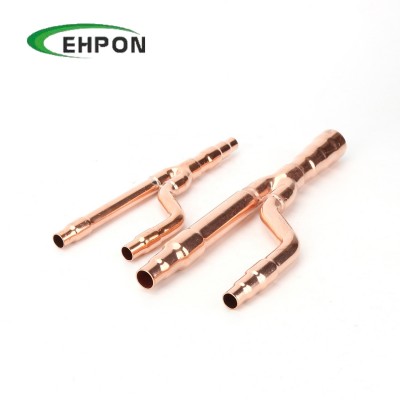 Branch Pipe of Refrigerating Fittings /Branch Pipe Fittings/Copper Y Branch Pipe for Air Conditioner